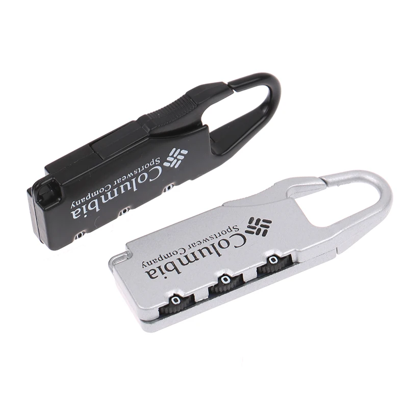 Alloy Combination Code Number Lock Padlock Luggage Lock For Handbag Zipper Bag Backpack Drawer Cabinet Luggage Lock Tools