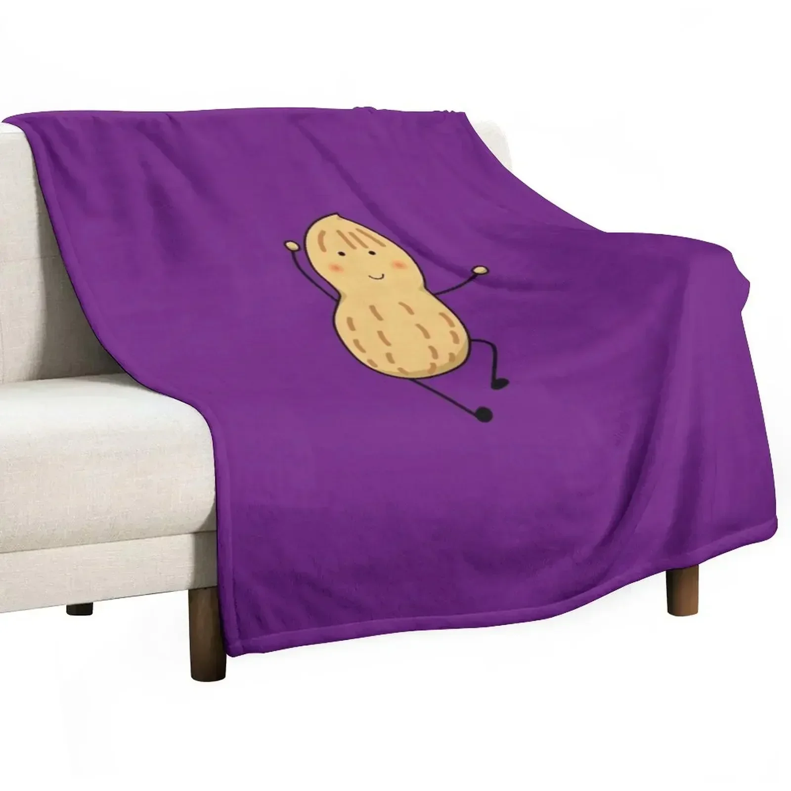 peanut Throw Blanket Flannels halloween Bed linens Thermal Kid'S Hair Blankets