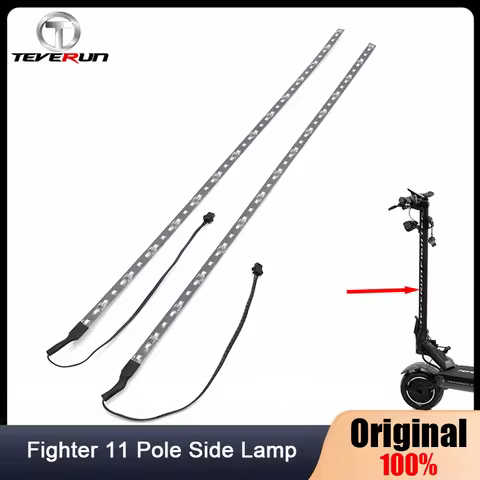 Original LED Lamp Belt On Deck For Teverun Fighter 11/11+ Fighter Surpeme/Supreme7260R Electric Scooter Pedal Lamp Strip
