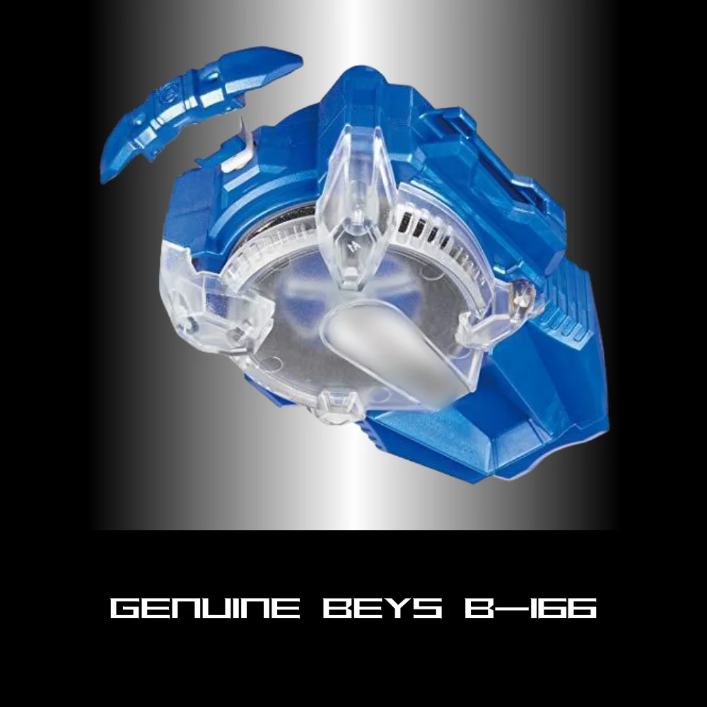 GENUÍNO BEYS B-166 Battle Burst Superking Sparking Left Spin Launcher novo com embalagem original