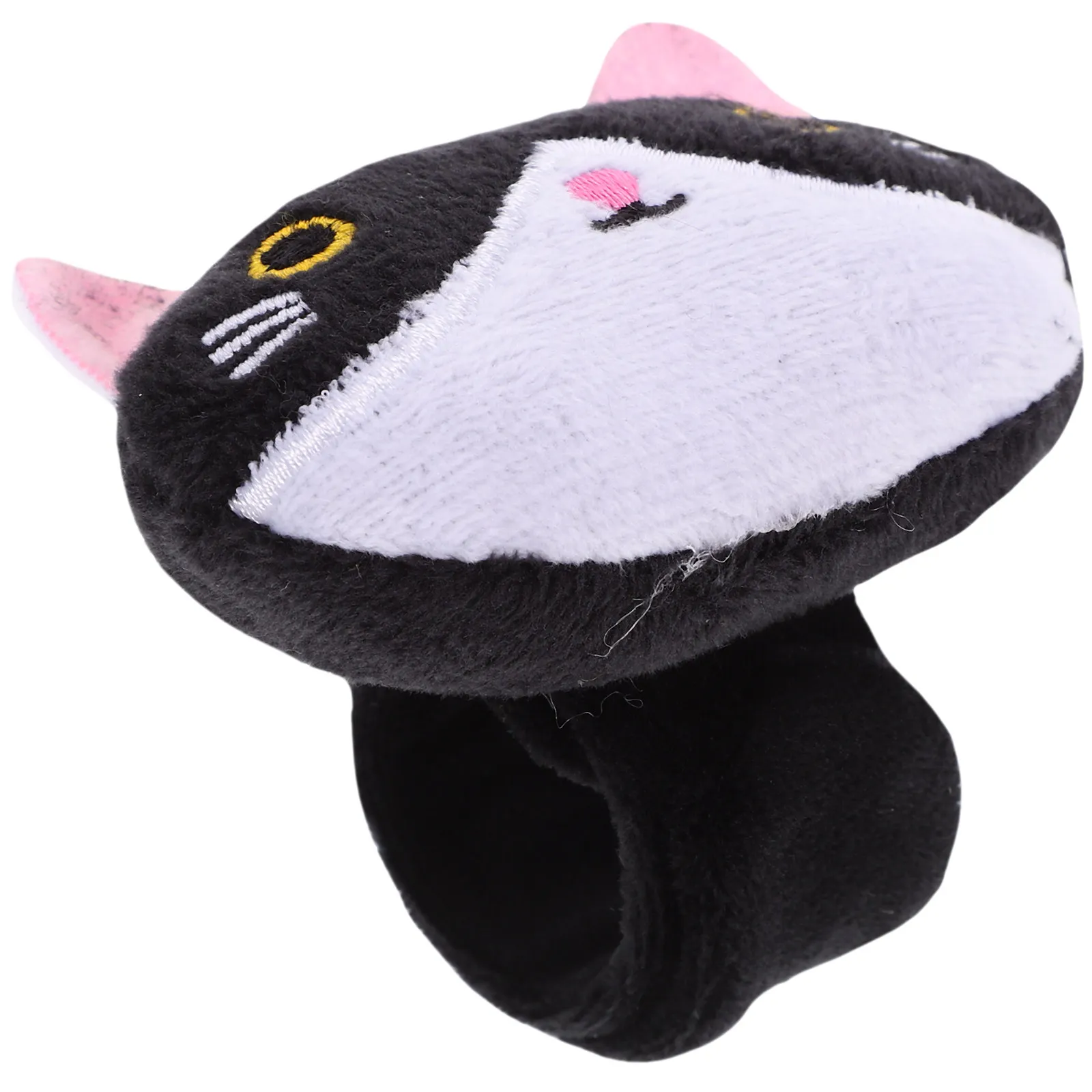 

Animal Slap Bracelet Cat Stuffed Wristband Soft Comfortable Wear Resistant Party Favor Decorative Snap Bracelets Birthday