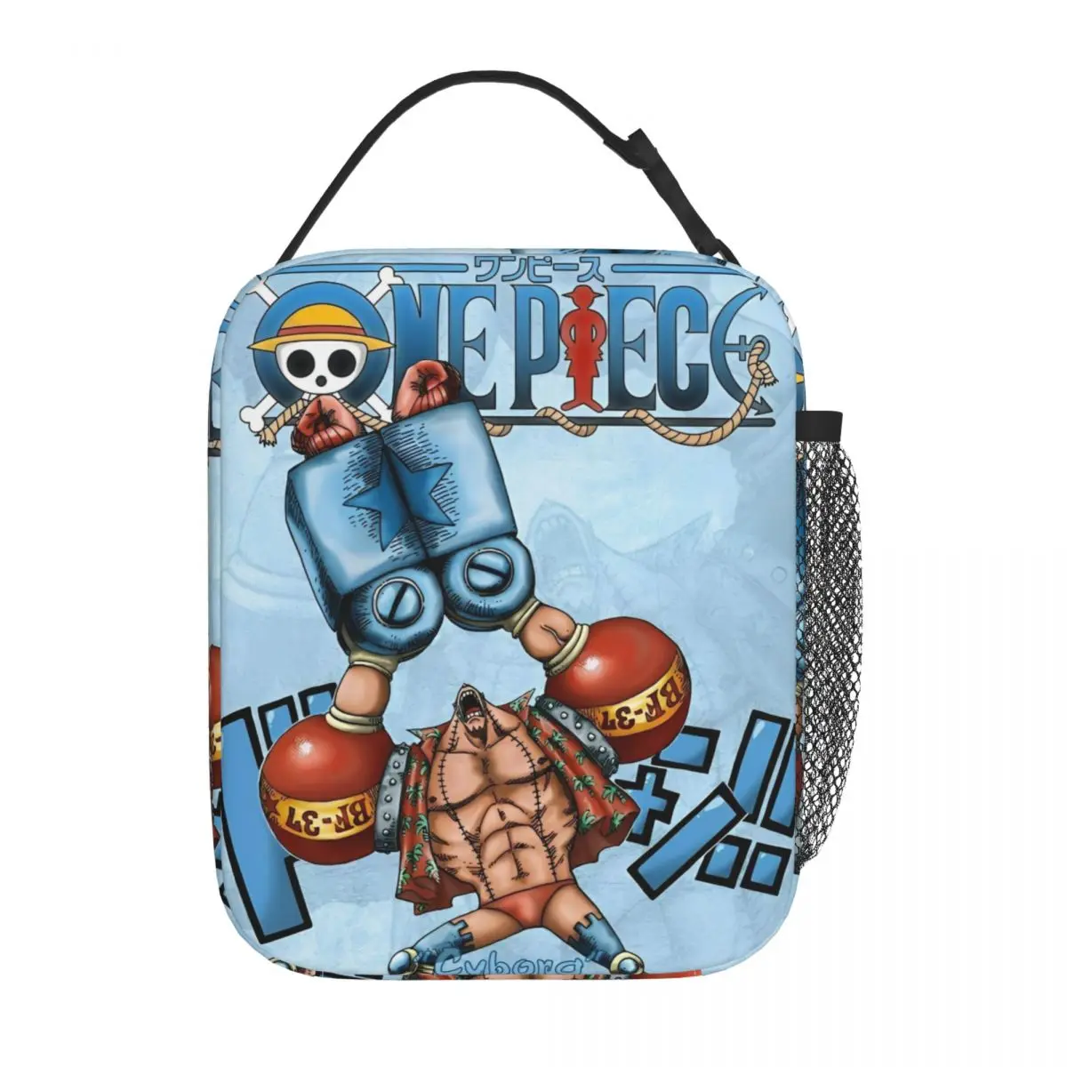 

Luffy Anime Franky Insulated Lunch Bag High Capacity Reusable Thermal Bag Tote Lunch Box College Outdoor Food Storage Bags