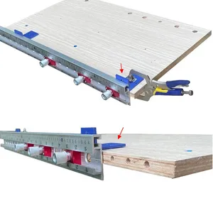 Tự động tập trung vào việc khoan jig, hướng dẫn địa phương, định vị, máy đục lỗ, đầu nối vô hình cho đồ nội thất, tủ quần áo DIY, công cụ cho gỗ làm việc 12 Bán hàng chính Gabarito cho Woods Covils - №9