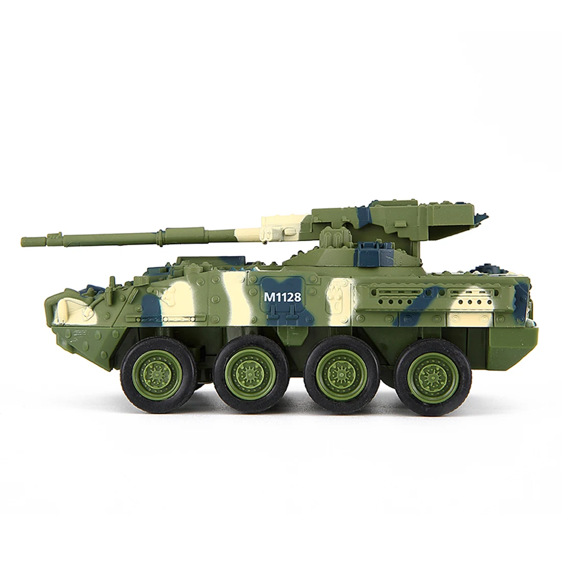 8012 Mini RC Tank With Light Model Military Toy Vehicle Rotatable Wireless Charging Tanks Simulation Gifts Toys for children