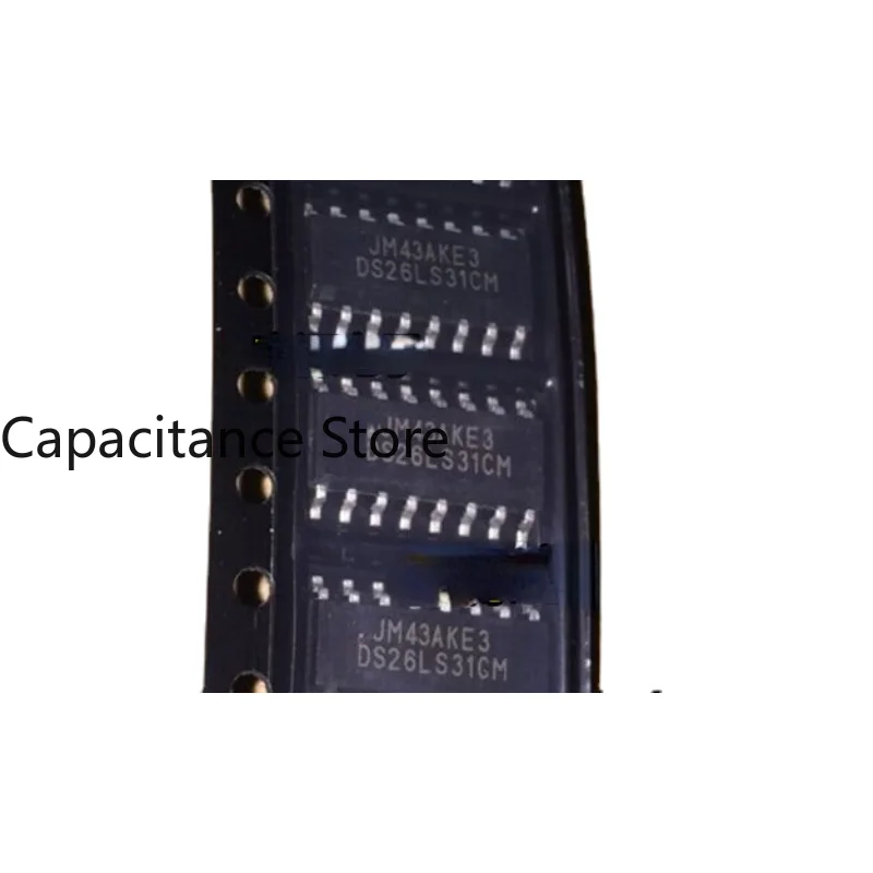 10PCS DS26LS31CM DS26LS31CMX SOP16 Interface Driver Transceiver Chip DS26LS31