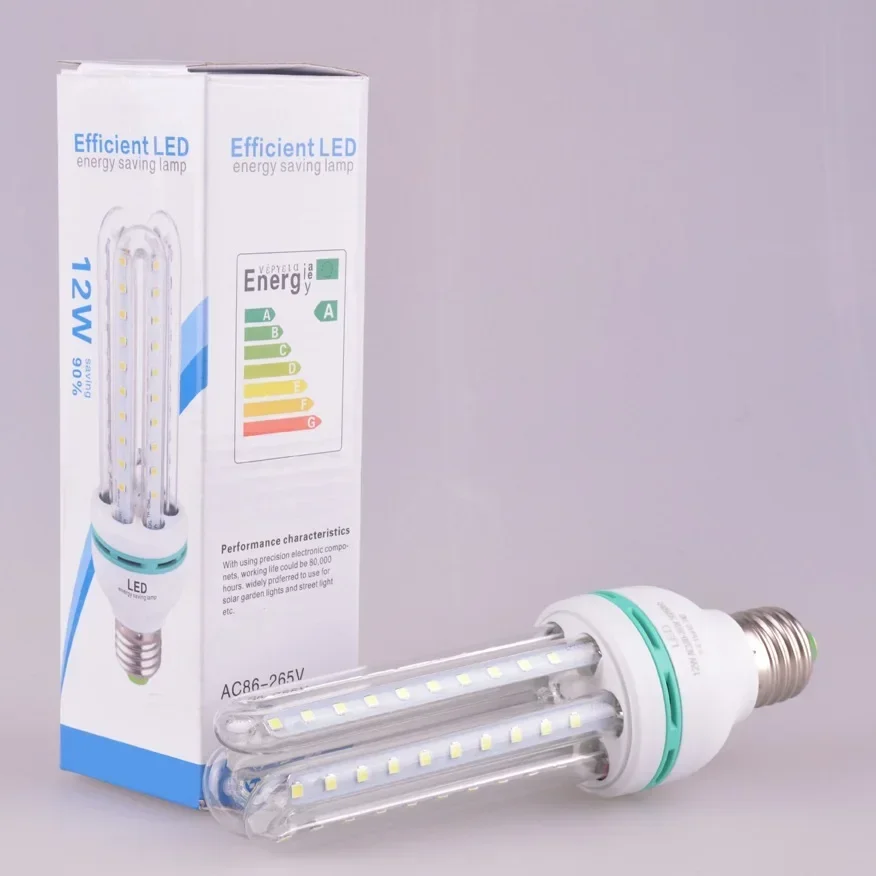E27 Screw LED Corn Bulb 12W 16W 20W AC85-265V Warm White Cool White Lamp for Chandelier Candle Table Reading Lamp Down Light