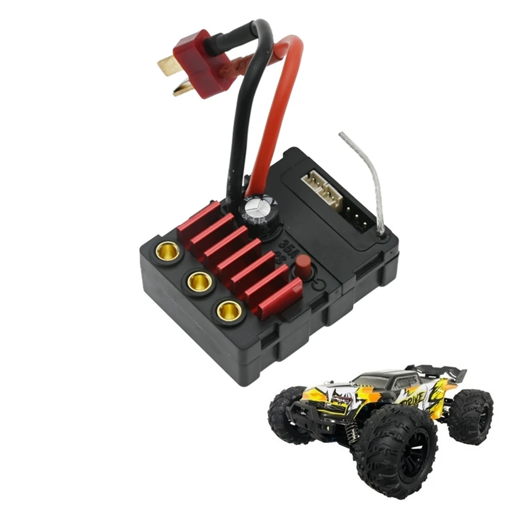 Imagem -05 - Brushless Esc Controlador de Velocidade para rc Car Atualizações Peças Acessórios Scy 16101 16102 16103 16201 Pro 16