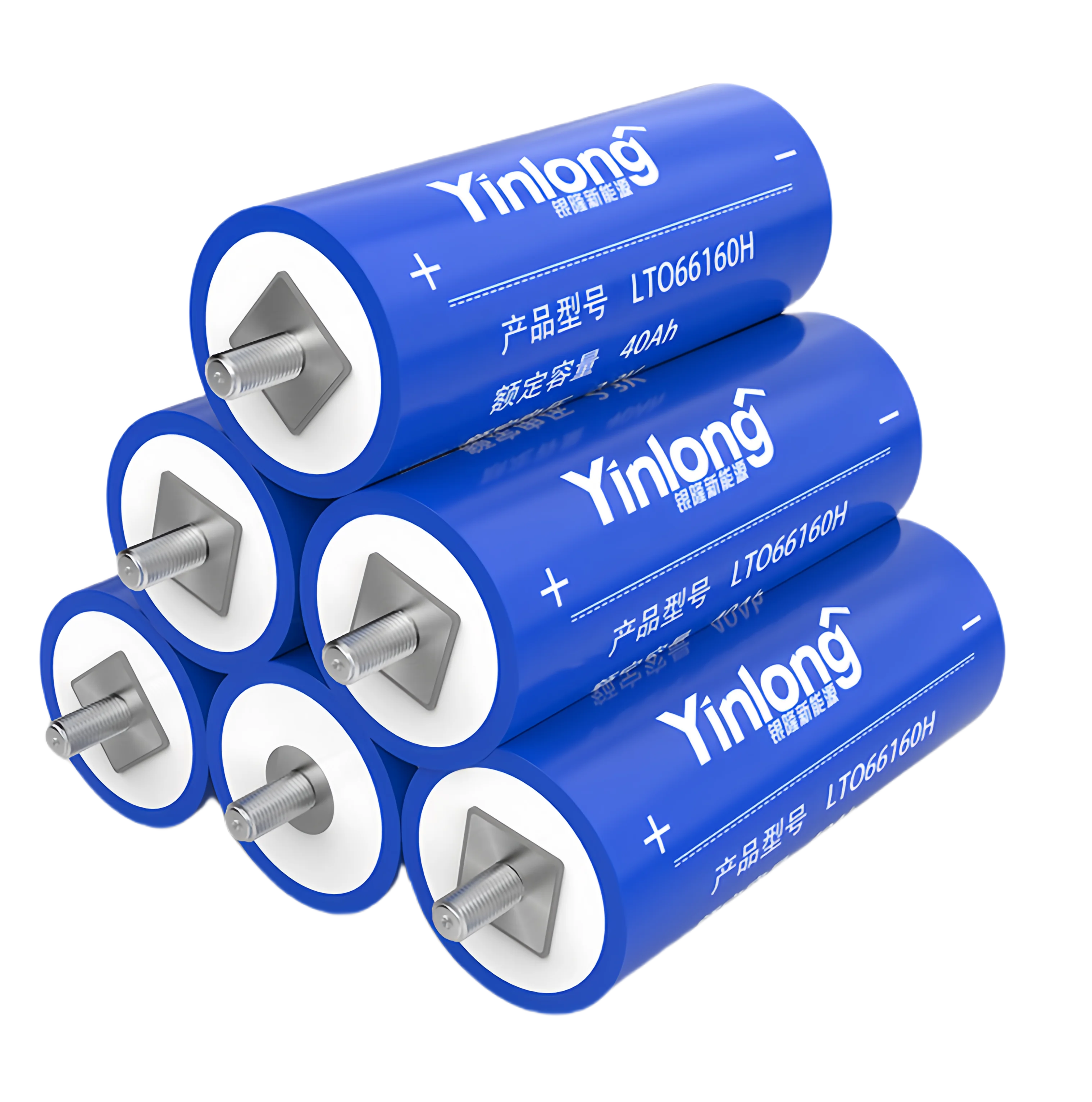 6-48pcs 2.3V 40Ah original Yinlong LTO 66160 10C discharge DIY 12V 24V low temperature resistant lithium Titanate battery