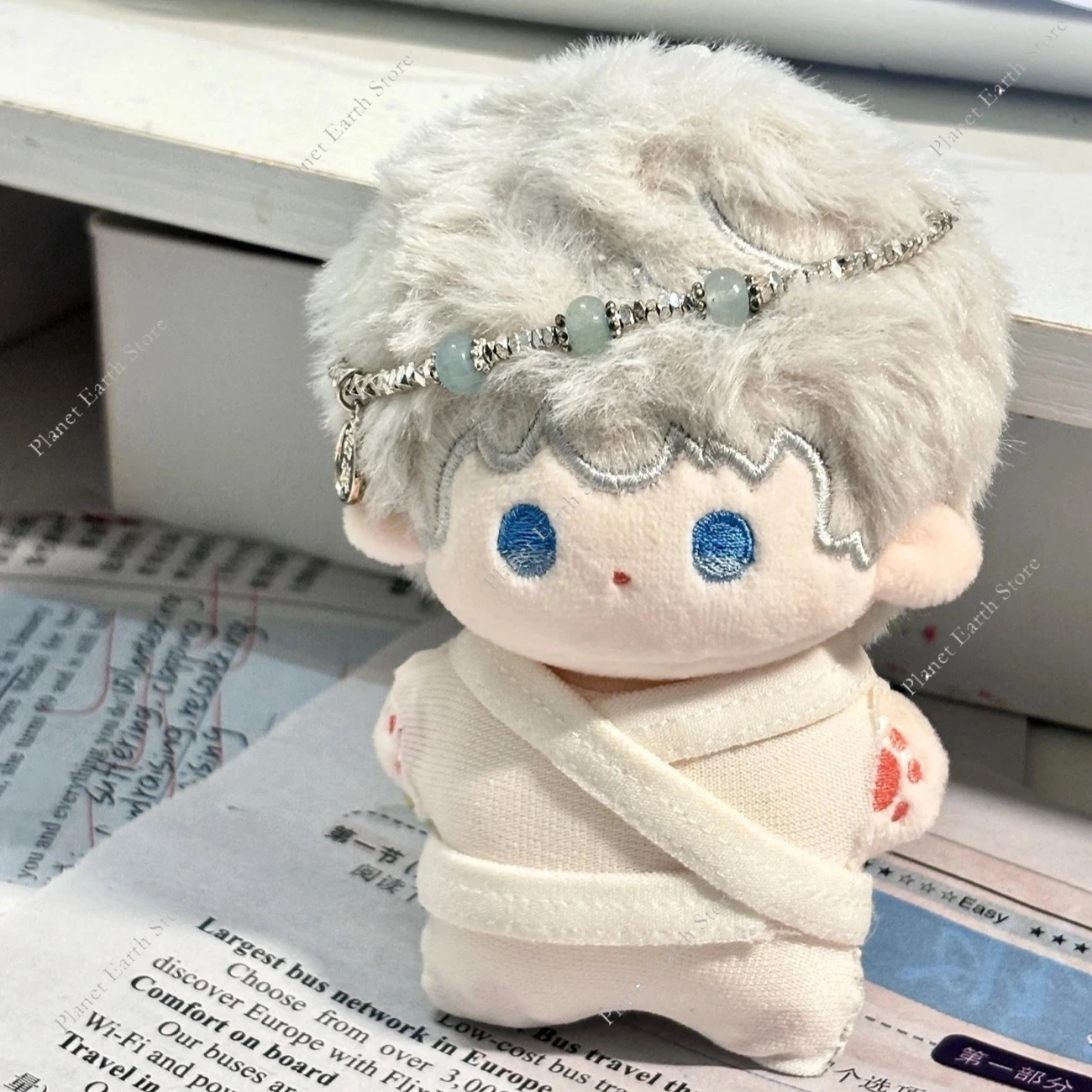 10CM jeu amour et espace profond Sylus Rafayel Zayne Xavier Caleb peluche bricolage matériel poupée Match aléatoire mignon Photo accessoires Fans cadeau