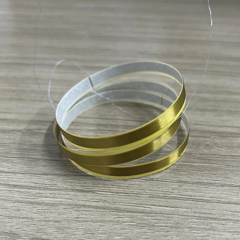 

2pcs 51/51.2/51.5mm Tweeter Pure Aluminum Round Wire Voice Coil Horn Coil Repair Accessory