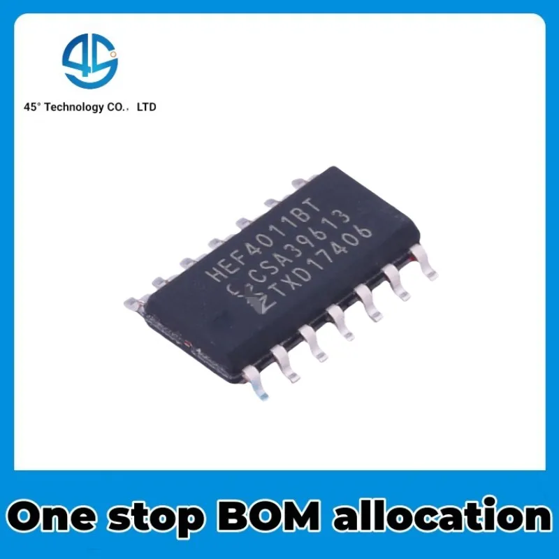 20 sztuk HEF4011BT HEF4011 Quad 2-Input NAND Gate Chip Logic Chip SOP14 nowy Chipset