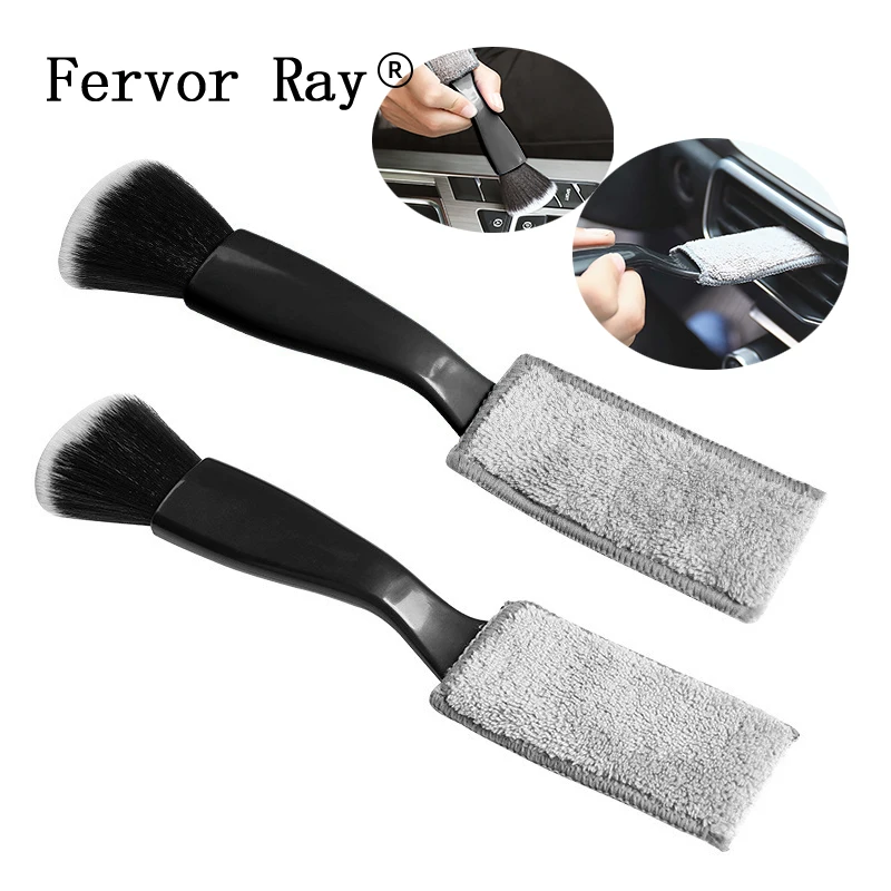 

Car Interior Cleaning Tool Accessories For Volvo XC90 V90 V60 XC60 V40 S80 S60 S90 C40 Air Conditioning Outlet Cleaning Brush