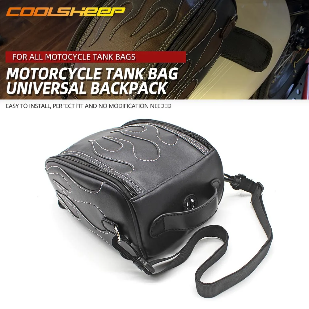 

Universal Backpack For KAWASAKI Z250 Z300 Z650 Z750 Z800 Z900 Z1000 Z1000SX Motorcycle Tank Bag Back Moto Saddlebag Waterproof