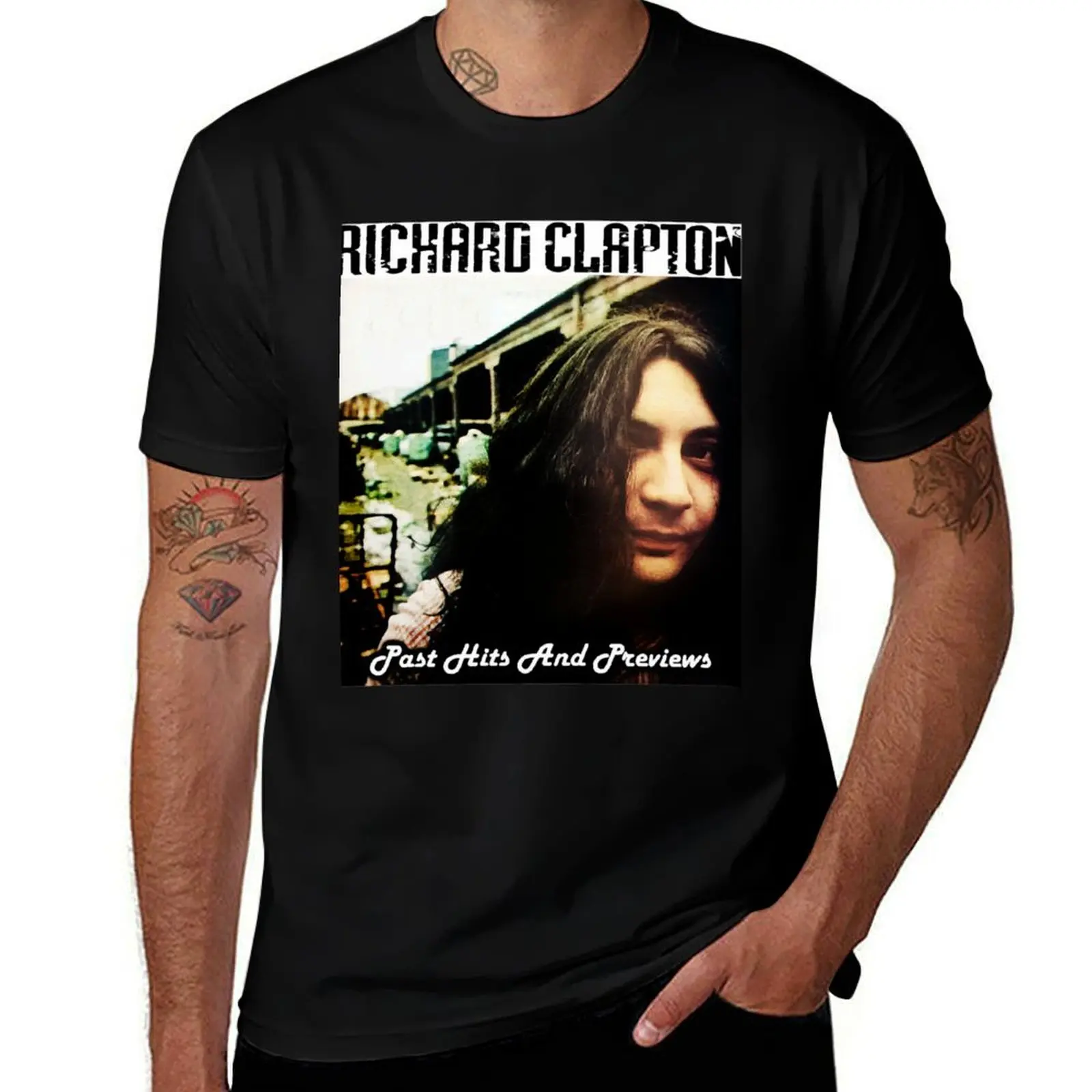 

shirt man t shirts man cotton cotton Clapton Richard t T-Shirt funny for