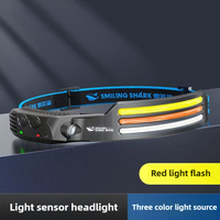 Xiaomi Outdoor LED Sensor Hat Clip Lamp Waterproof Head Light Rechargeable Fishing Searching Camping Light Night Head Flashlight