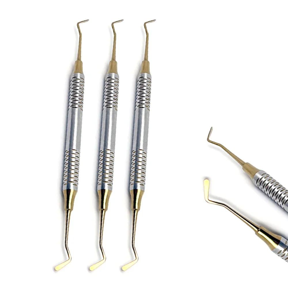 

Шпатель для наполнения стоматологической композитной смолы с двойной головкой из нержавеющей стали для реставрации и наполнения процедур, набор инструментов