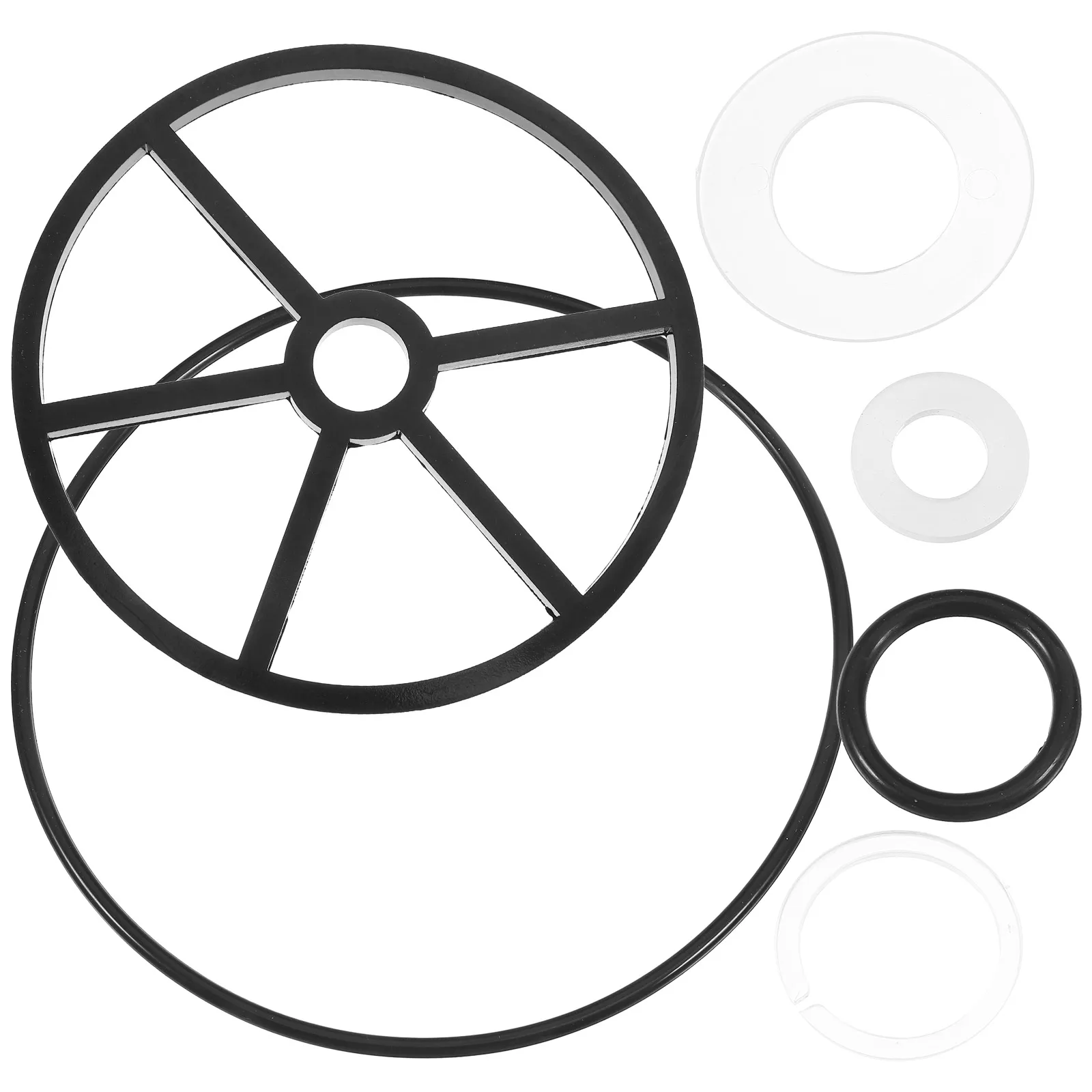 

1 set Filtration Valve Ring Gasket for Pool Filter Replacement 1 2 Inch SP0710X SP0711 Durable Easy Installation O Ring Kit Seal