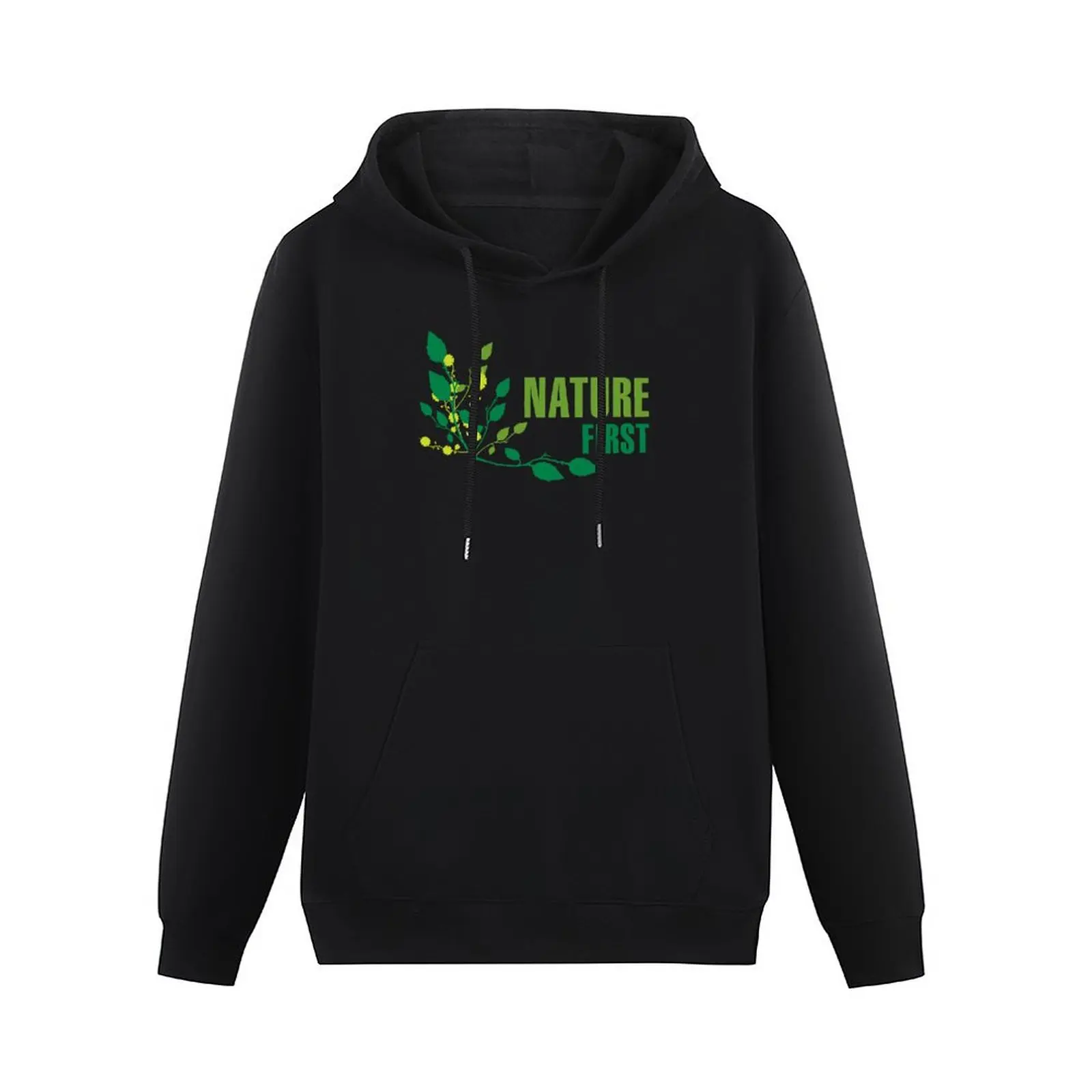 Nature First Pullover Hoodie streetwear men mens hoodies