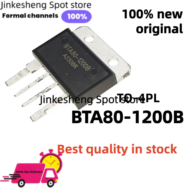(1-2-5piece)100% New BTA80-1200B BTA801200B BTA80 100A TO-4PL Chipset quality products in stock
