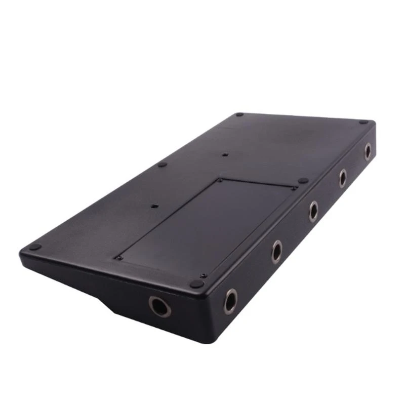 Guitar Pedal Accessories Guitar Pedal Panel with Sticking Tape Guitar Effects Pedal Board Sturdy Guitar Pedalboard Case