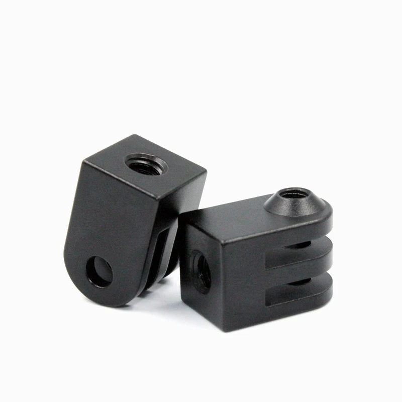Aluminum Alloy 1/4 Tripod Adapter Mount For GoPro Hero 13 12 11 10 9 Insta360 X2 X3 X4 SJCAM AKASO DJI Osmo Action 5 4 3 Camera