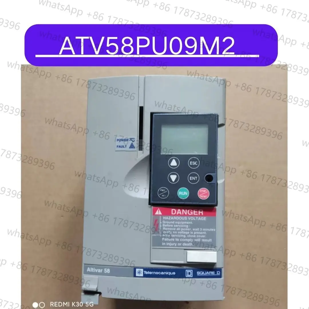 

Б/у инвертор ATV58PU09M2 0,37 кВт, тест ОК, быстрая доставка