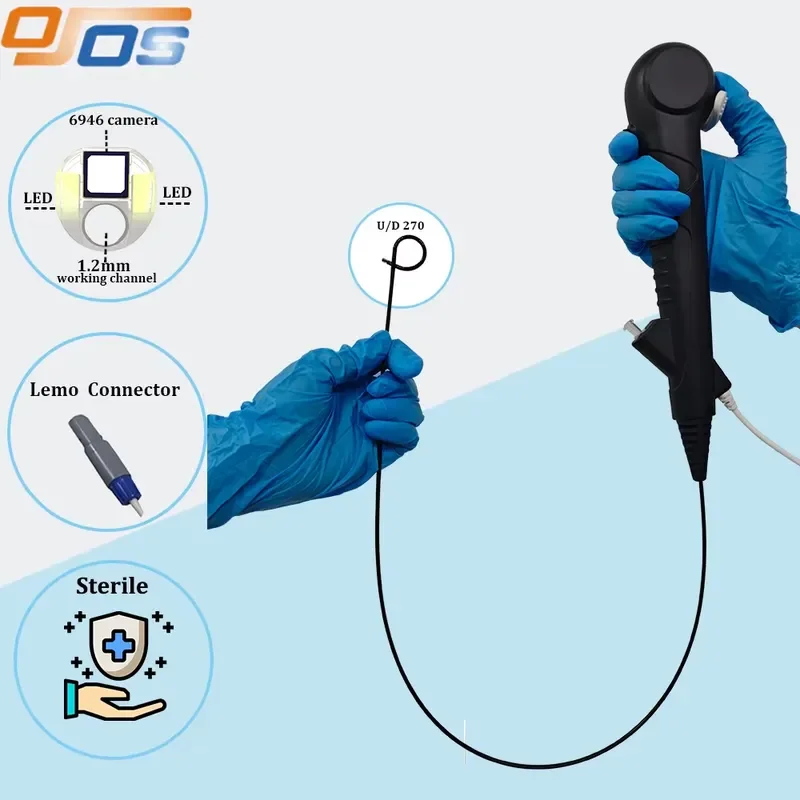 AP08 for OCHTA10 1mm Camera 400X400P for Video Scope Ureteroscope Camera