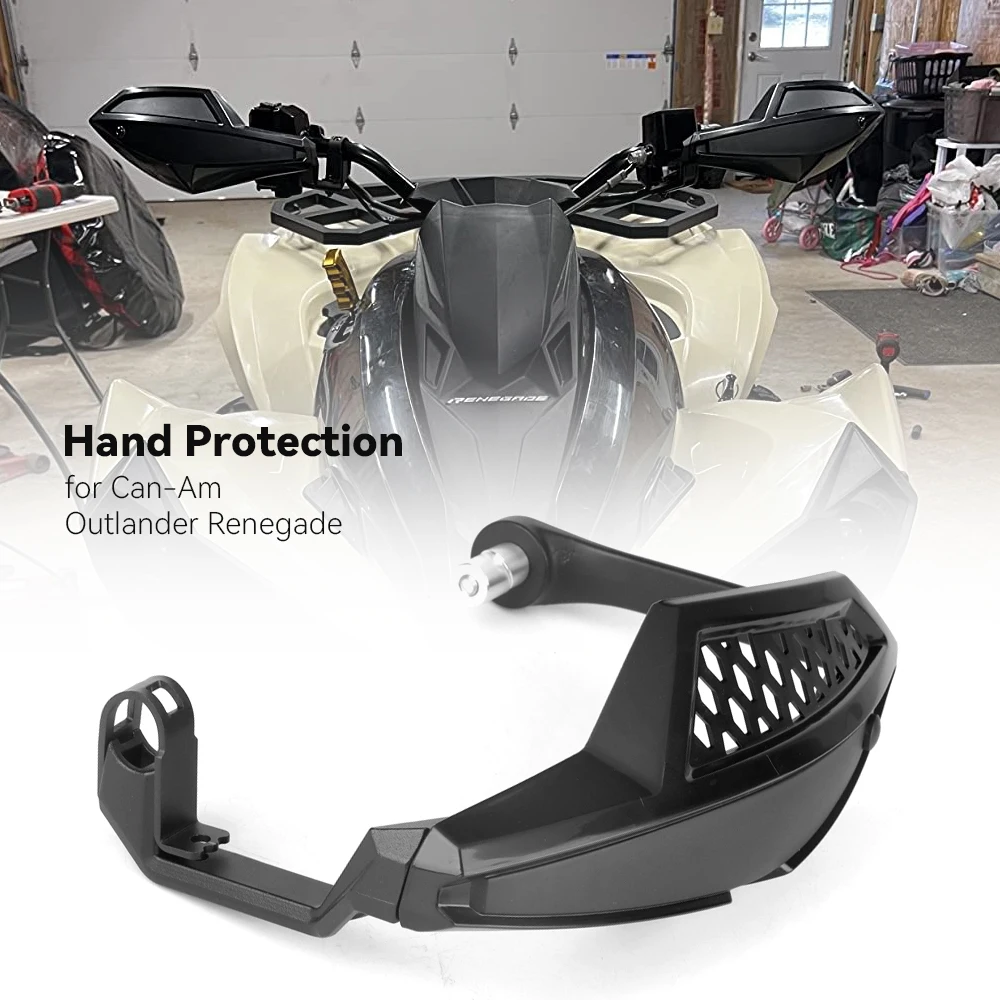 Kit Protector de manillar Deflector de viento para Can-Am Outlander 450, 500, 650, 800, Renegade DS G2, G2L, G2S, ATV