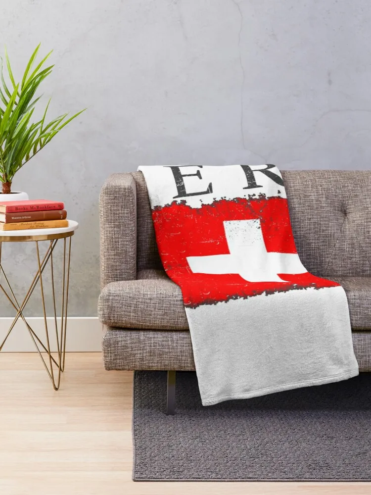 Bern Switzerland Flag Switzerland Tourist Bern Visitor Throw Blanket Polar Thin Blankets