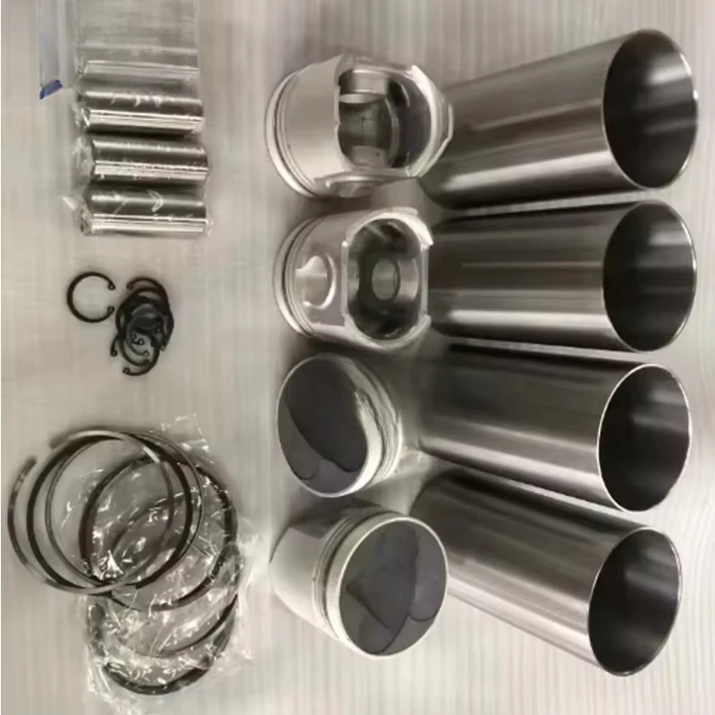 Diesel Engine Repair Parts V2203 V2403 V3300 V3800 V2607 V1505 D750 D905 D1005 Cylinder Liner Piston Rings Kit for Kubota