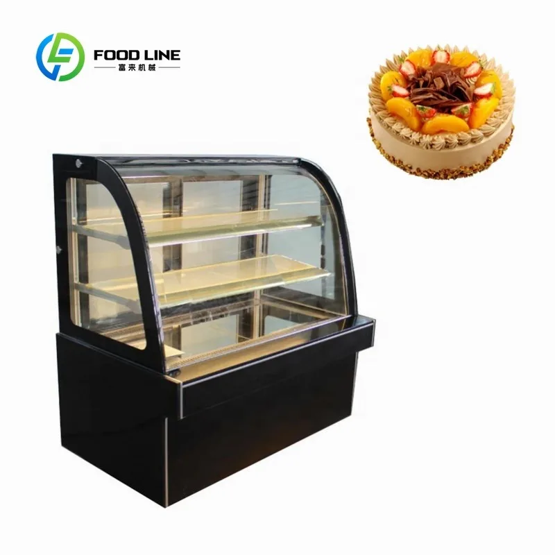 Customized Removable Shelf Cake Display Chiller Easy-Clean Equipment For Bakery Restaurant Catering Business Logistics Use
