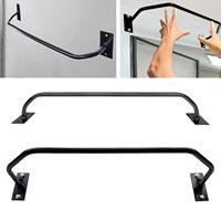 Wall Mounted Chin Up Bar Equipment, Exercise Multifunctional Body Strength Pull Up Bar Heavy Duty for Indoor, Doorway, Gym