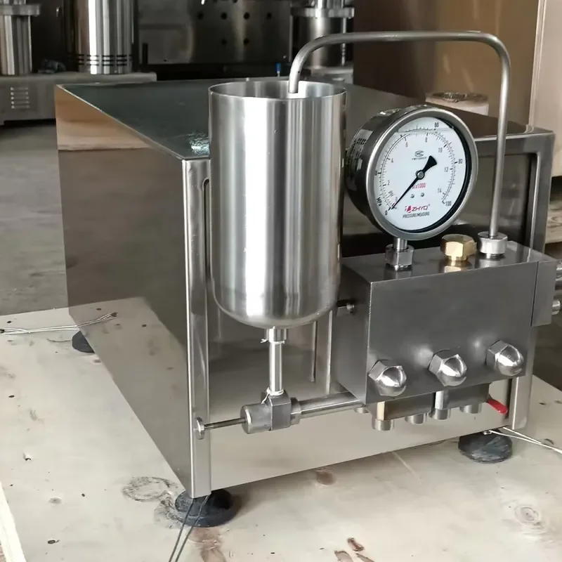 500lph / 1000lph / 2000lph / 3000lph 25 Mpa Laboratory Homogenizer