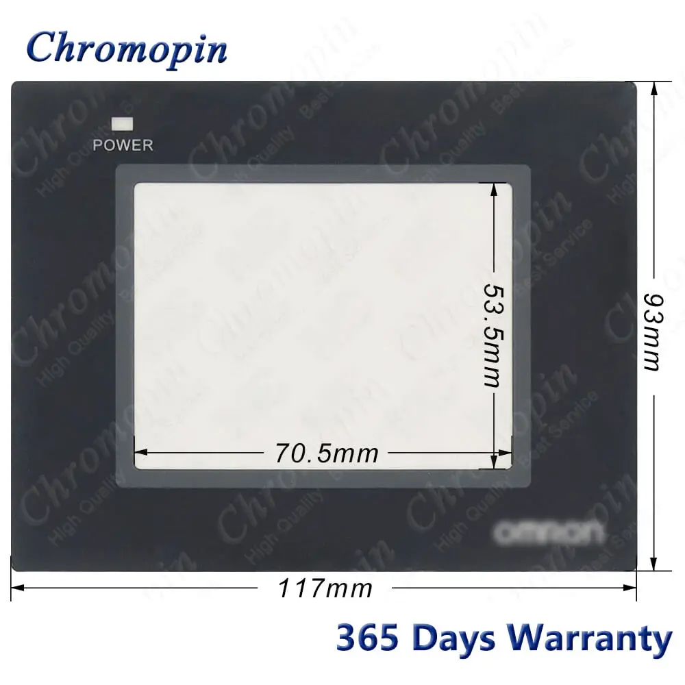 Imagem -05 - Painel da Tela de Toque Digitador Vidro para Omrom Nb3q Tw00b Nb3q Tw01b Touchscreen e Frente Sobreposição Nb3q-tw00b Nb3q-tw01b