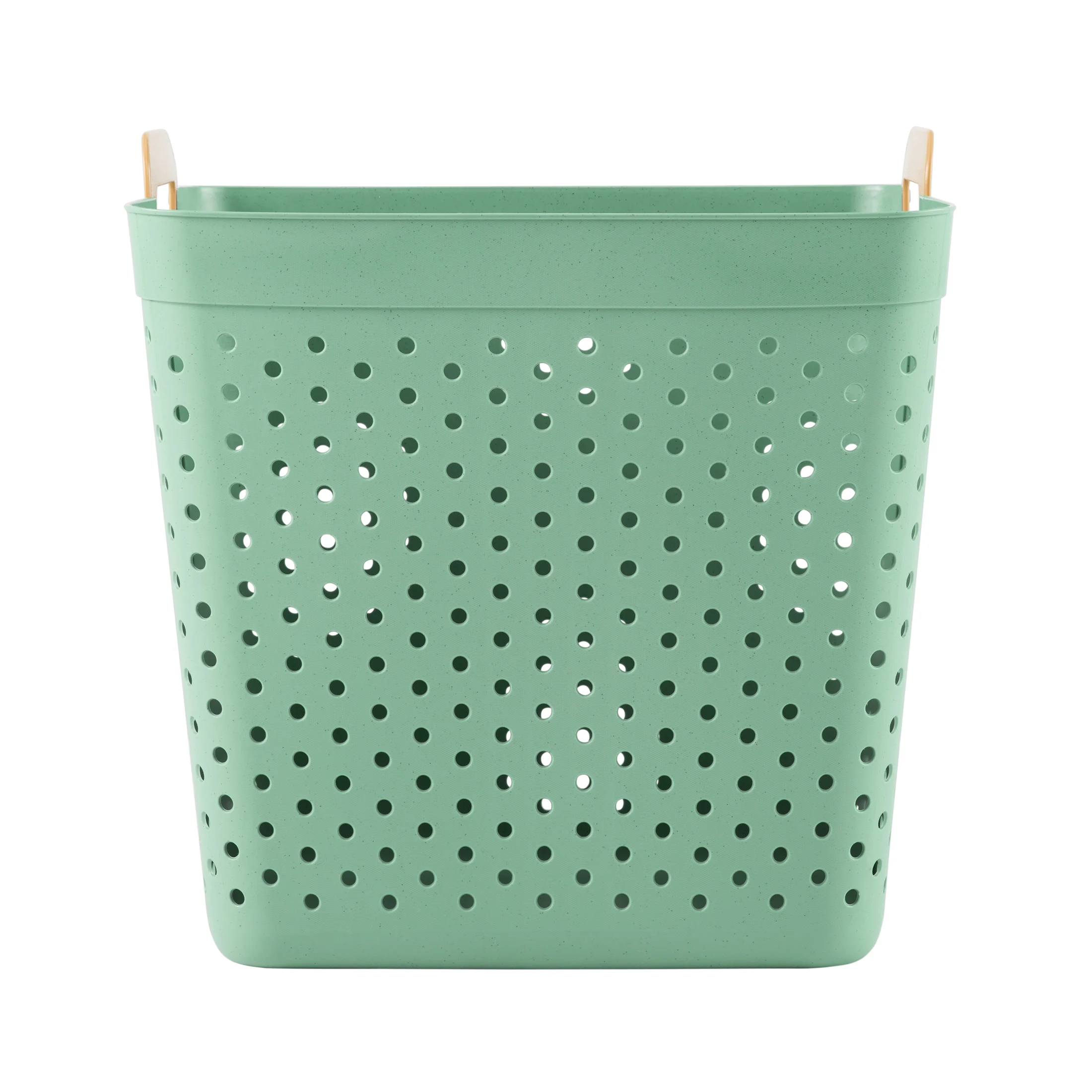 

Flex Rectangle Dot Laundry Basket Set of 4, Sage Green