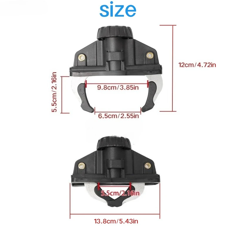 Roof Luggage Speed Clip 4PCS Roof Luggages Compartment Speed Clamp Durable Clips Professional Automobiles External Accessories
