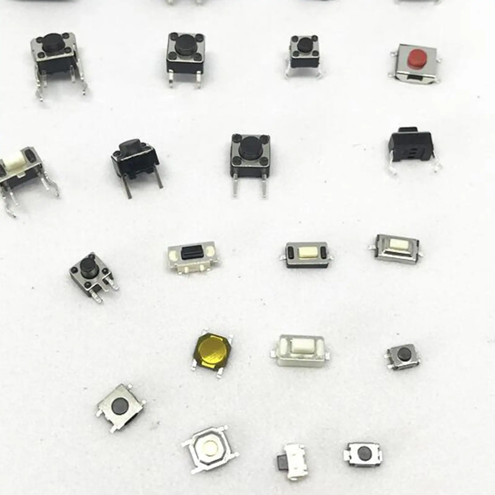 

25 Value Momentary Feel Kit with Tactile Push Button Switch for