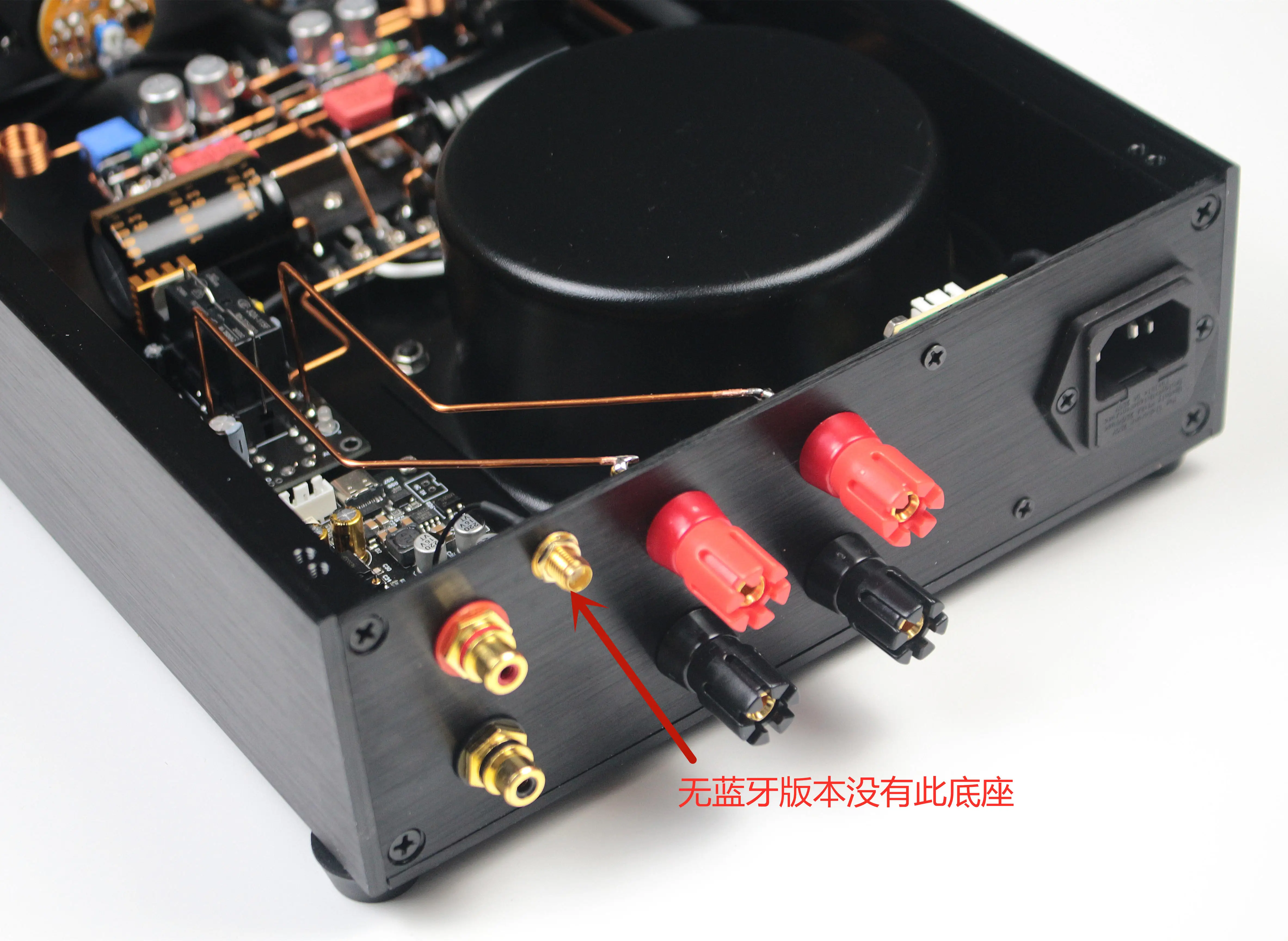 Latest new model TDA7293 lm4780 sk3875 pure manual scaffolding power amplifier with double VU meter head