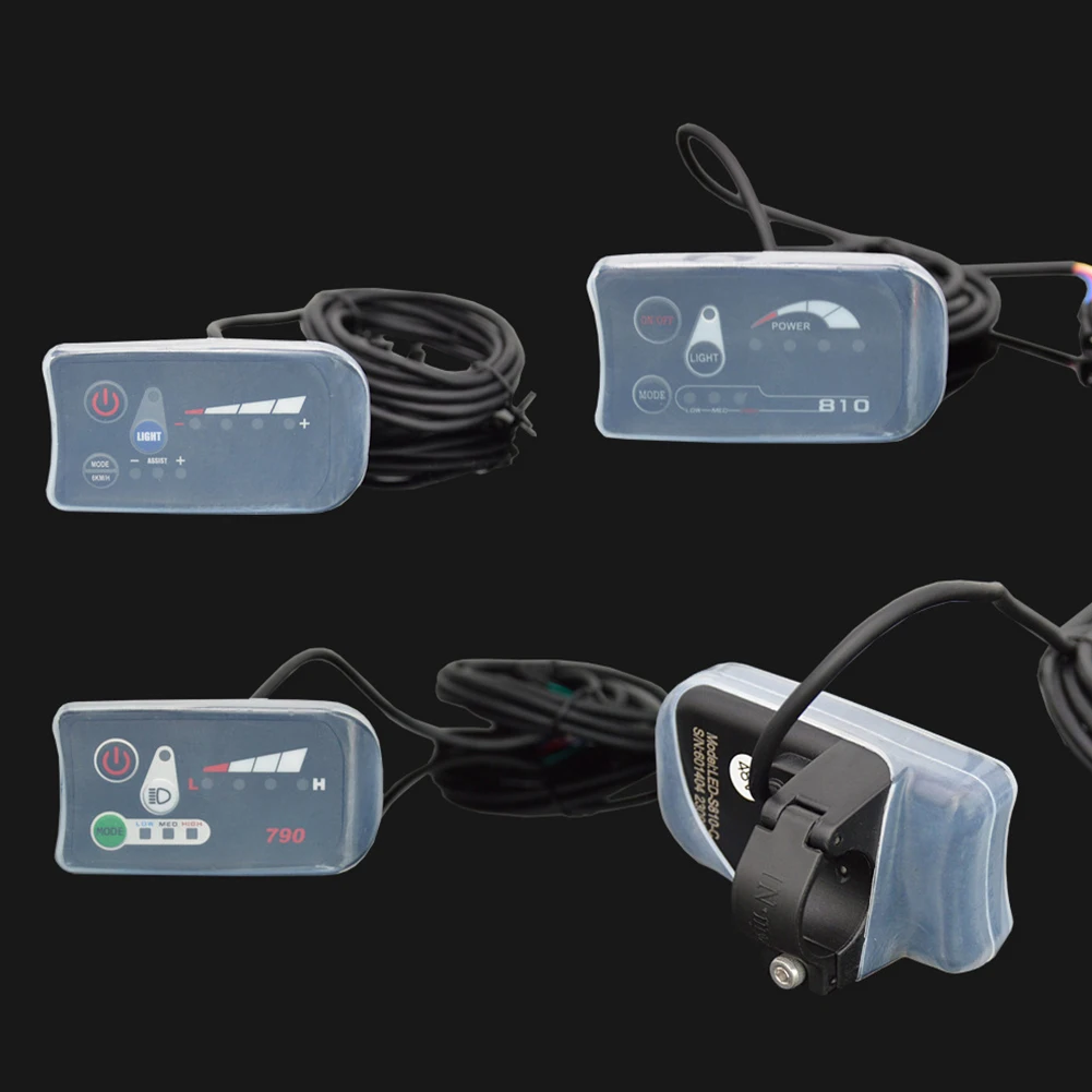 

Silicone Electric Bike Monitor Protective Cover Electric Speedometer Screen Cover for 790 810 880 Speedometer Display Screen