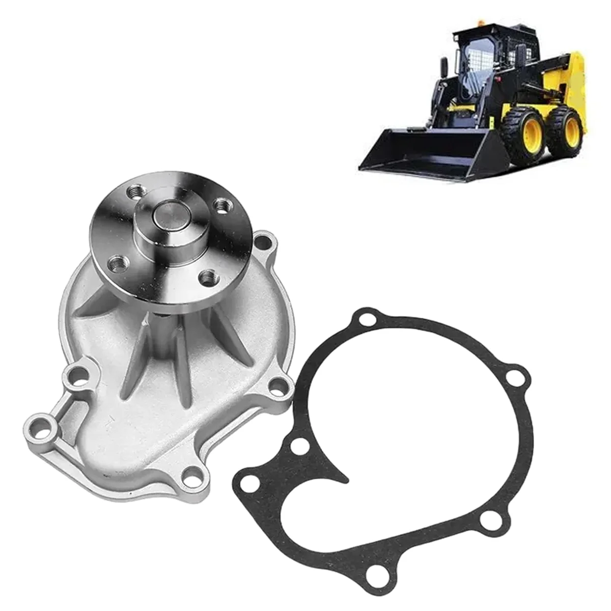 Water Pump Kit for Kubota Engine V3800 V3600 V3300 Part Number:1C010-73030 1C010-73032