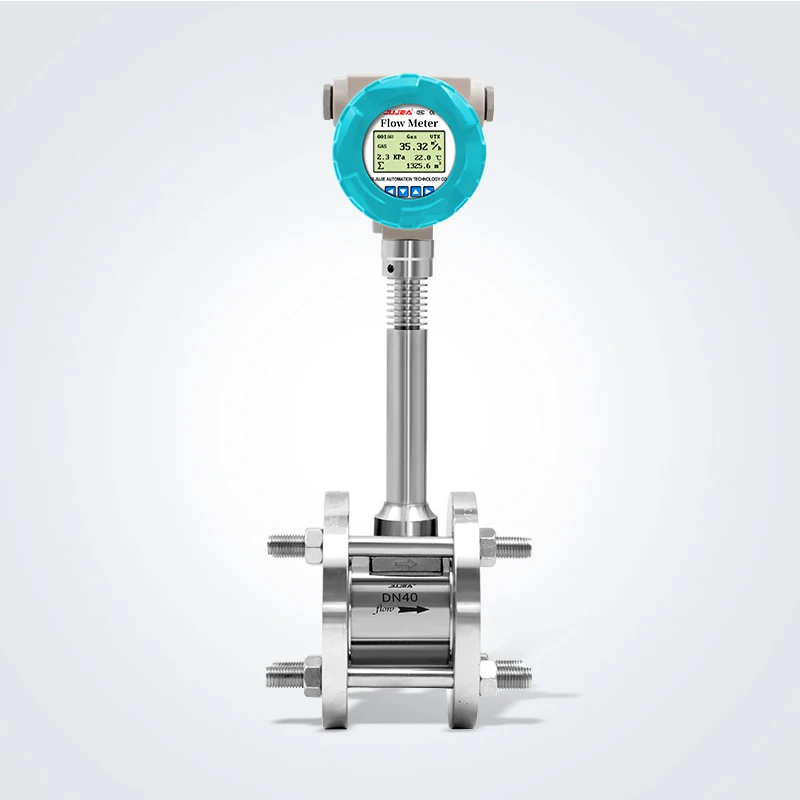 High Temperature Vortex Flowmeter Gas Liquid Flowmeter  Natural Gas Steam Flow Meter
