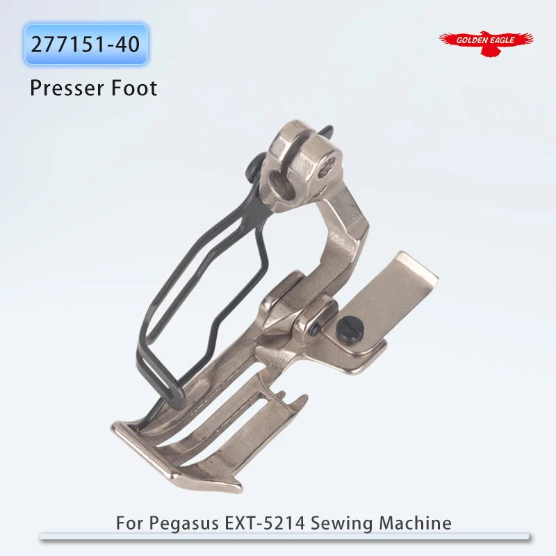 277151-40 Presser Foot For Pegasus EXT-5214 Industrial Overlock Sewing Machine Parts Accessories Fit 4 Thread
