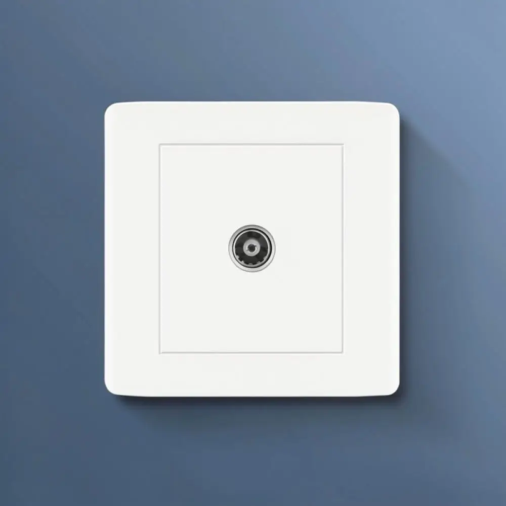 Flush Mount Wall Socket With Control Switch 86 Style Power Outlet For For Sernicne Residential Electrical Installation Parts