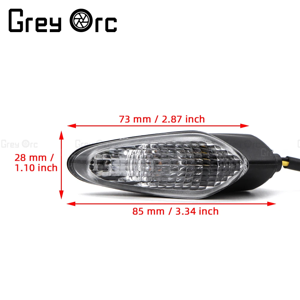 

Motorcycle Turn Signal Light Indicator Light For DUCATI Monster 695 2013-2014 Monster 696 2008-2014 Street fighter 848 1099 S