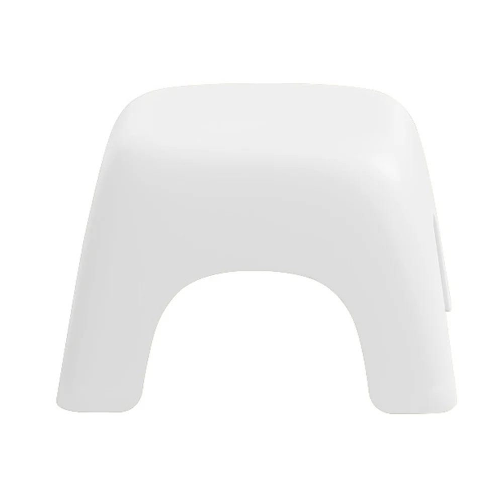Kids Plastic Stool Non-Slip Lightweight Stackable Design Handle for Home Bathroom Kindergarten Office Children Footstool