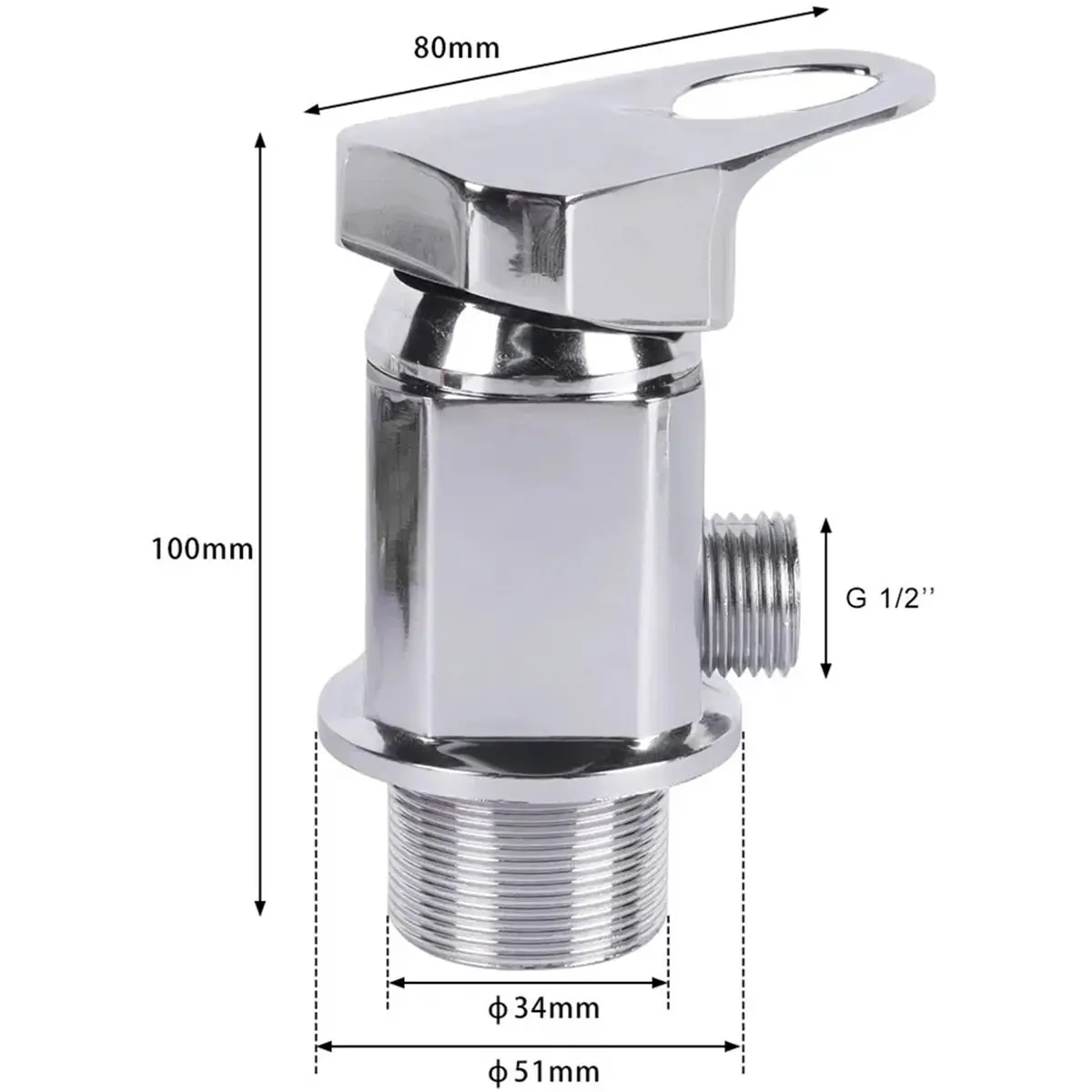 Compatible Campervan Van Accessories CARAVAN SHOWER MIXER Outlet 1/2