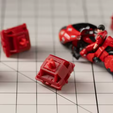 UKGF Siliworks Type R Pre-Actuation Tactile 5-pin Switch Hot Swap Mechanical Keyboard Switch For Gaming Custom Keyboard