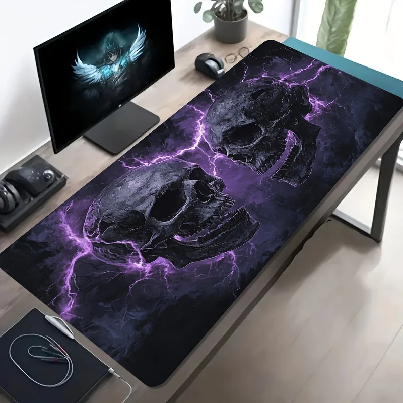 Professional Desk Mouse Pad Large Desk Mat Soft Cloth Surface Non Slip Rubber Base for Gaming PC Laptop Keyboard Desk Setup Desk
