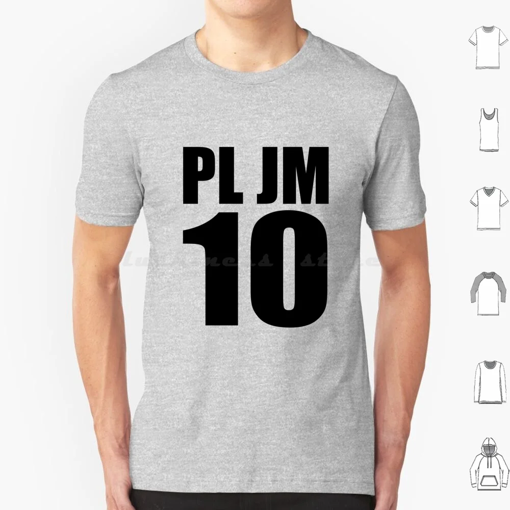 Pl Jm 10 camiseta negra hombres mujeres niños 6xl Pl Jm 10 diez Grunge Black Pearl Once Alive Jam Alice In Chains Chris Cornell Seattle