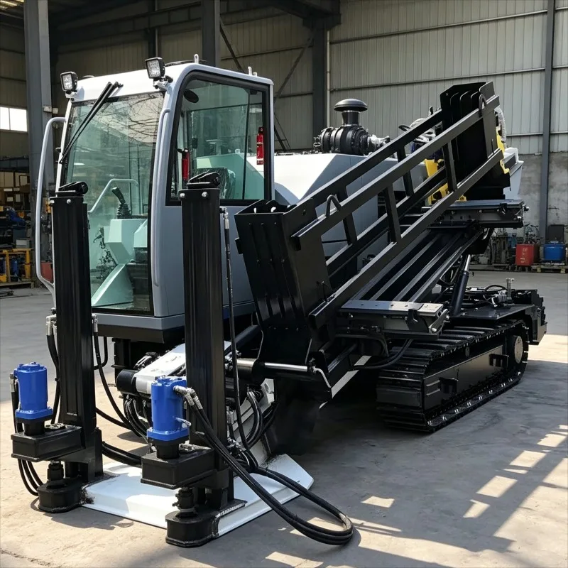 Customized Horizontal Directional Drill Rig HDD Directional Boring Machine Compact Crawler Underground Utility Drill Hydraulic